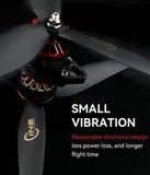 Пропеллер нейлоновый C9.5*5*3 трёхлопастной Cinelifter T-Motor (пара)