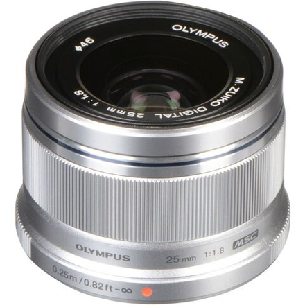 Объектив Olympus M.Zuiko Digital ED 25mm 1:1.8 Silver ES-M2518