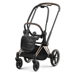 Коляска Cybex Priam IV Rosegold complete Cloud T Peach Pink Plus Base T 3 в 1 Peach Pink
