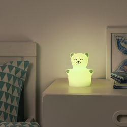 IKEA TÖVÄDER  (ИКЕА ТЁВЭДЕР)  -  Ночник LED - медвежонок, на батарейках