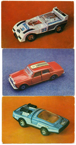 Календарики 3 шт. 1991 г. Машинки  XF