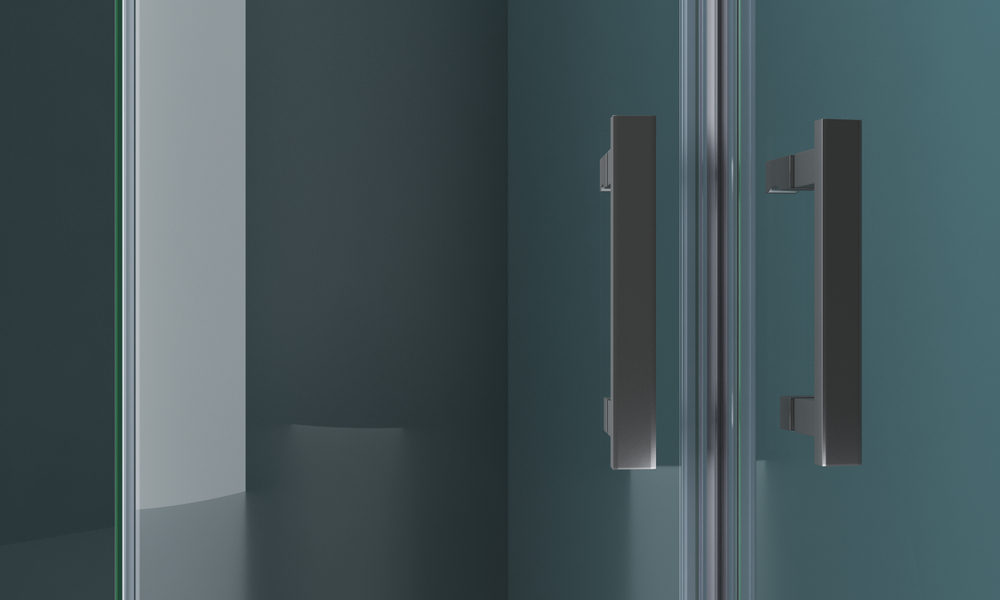 Душевой уголок BelBagno KRAFT-R-2-100-C-Cr