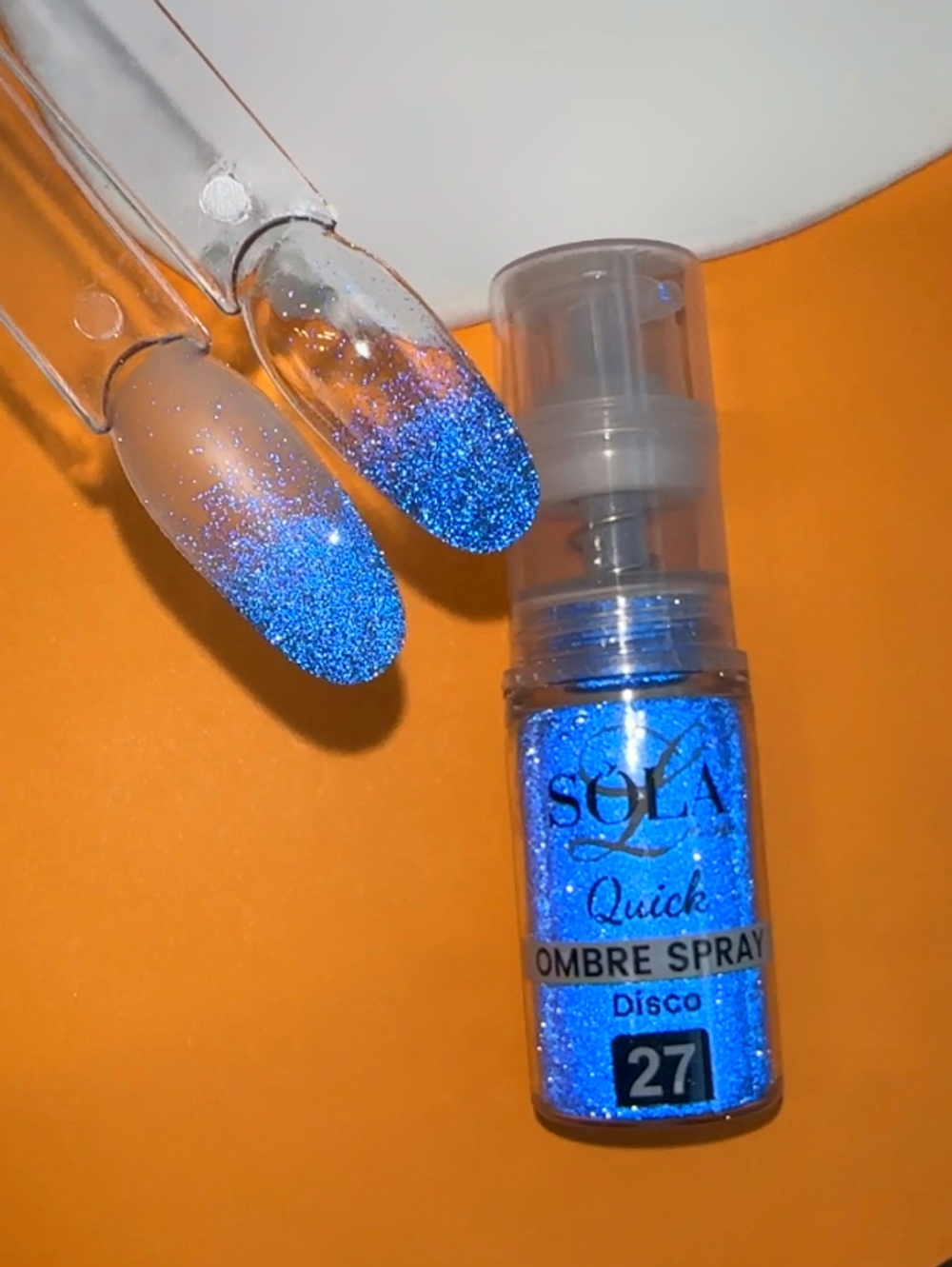 Sola Quick Ombre Dry Spray 27 Disco - Сухой Спрей-омбре для градиента, 10мл2