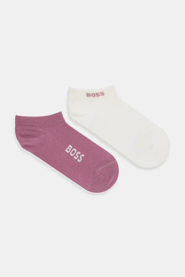 Носки (2 пары) женские BOSS 2P QS Iconic CC W
