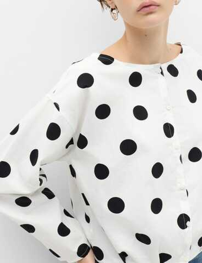 Блузка из чистого хлопка T41008125W - Marks & Spencer