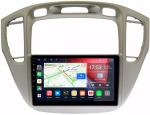 Магнитола для Toyota Highlander, Kluger 2000-2007 - Canbox 9-409 Qled, Android 10, Быстрая, SIM-слот