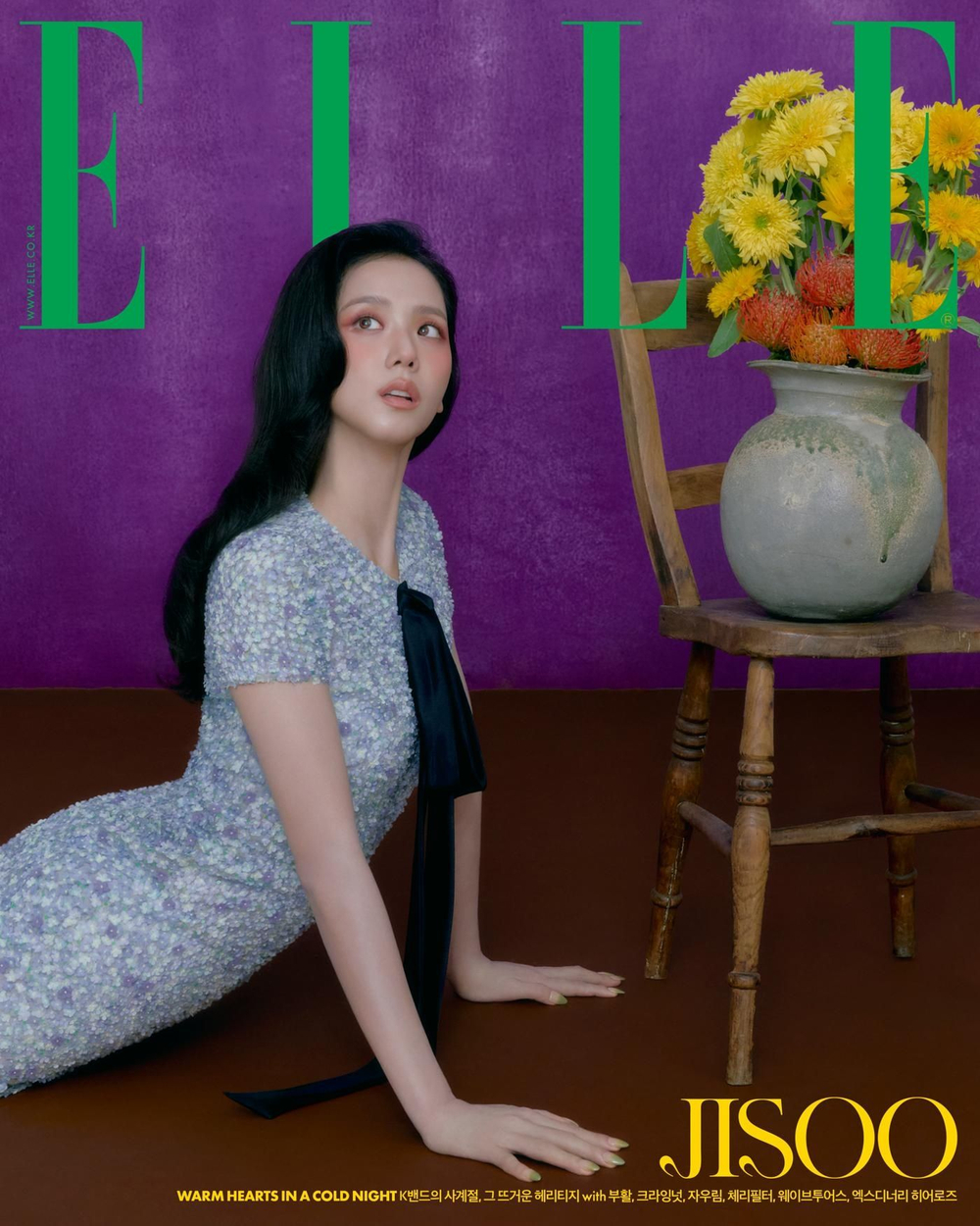 публикация ELLE - 2025.12 JISOO B Type