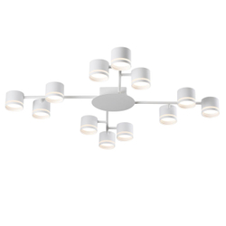 8235/12C COMFI LN26 242 белый, металл Люстра потолочная LED GX53 12*12W 220V GARETA