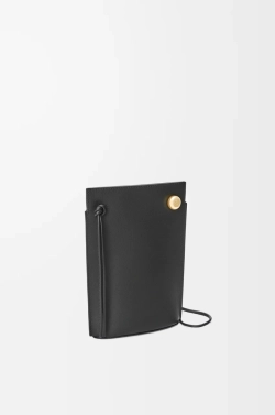 Loewe Сумка-мешок Pebble Dice из классической телячьей кожи, черный