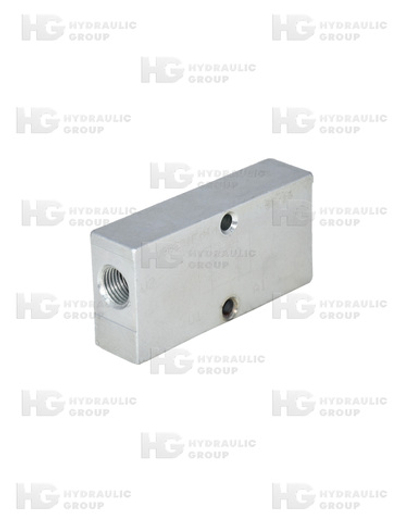 Гидрозамок двухсторонний VRDE01F/H 1/4"