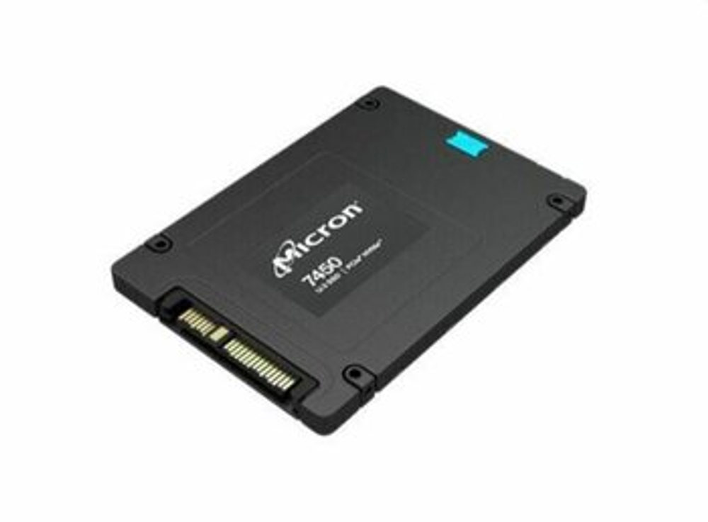 SSD CRUCIAL Micron 7450 Pro, 3.84 ТБ, 2.5", PCIe 4.0, NVMe, MTFDKCB3T8TFR-1BC1ZABYY