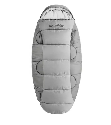 Мешок спальный Naturehike Oval PS200, 220х95 см, (правый) (ТК: +9C)
