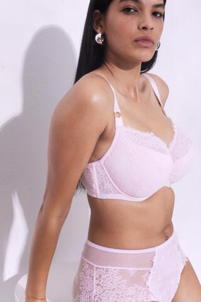 Бюстгальтер Hush Blush с чашками +size на уплотнителе (Размер: 90F) (Цвет: нежно-розовый)