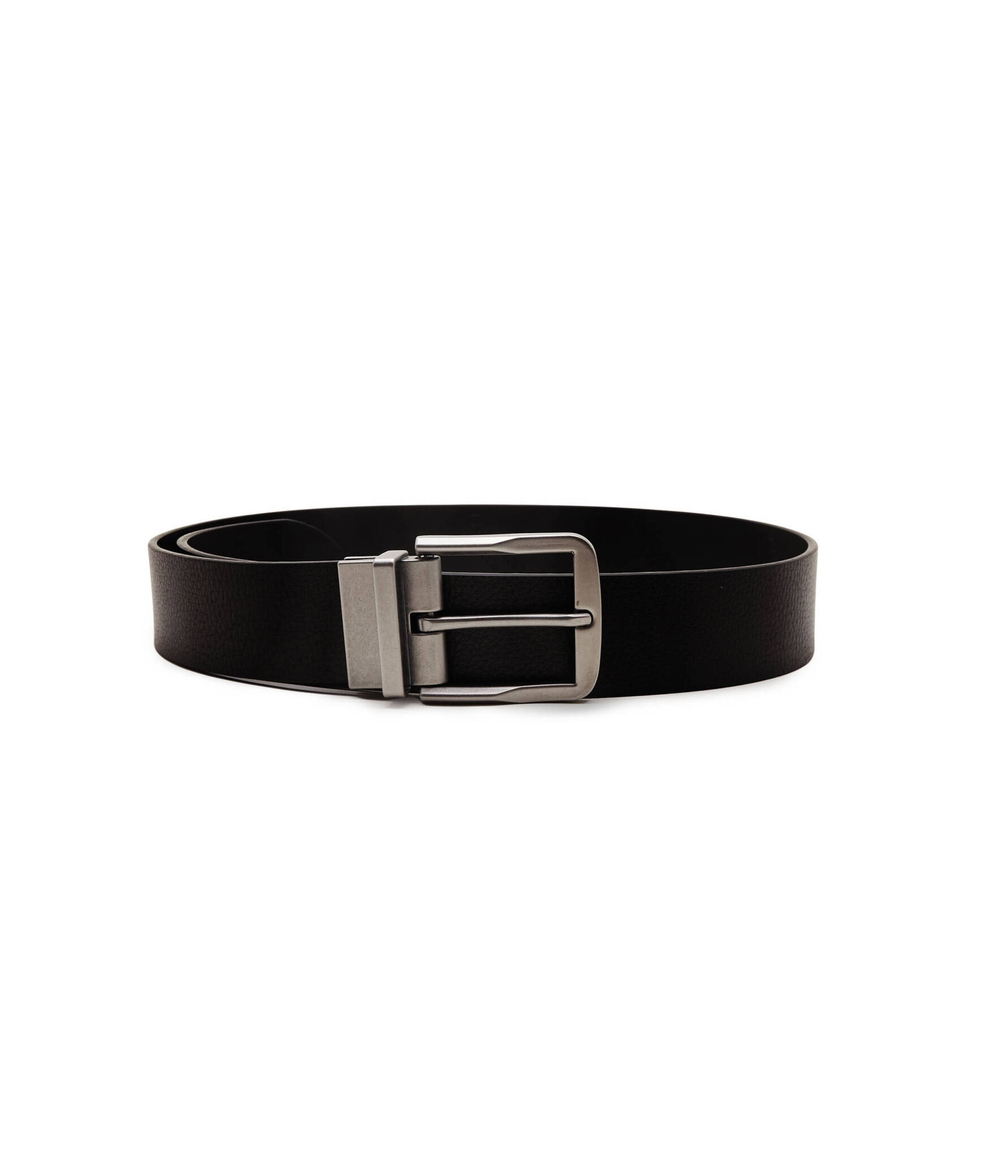 Двухсторонний кожаный ремень CALVIN KLEIN JEANS - черный(K50K511203)