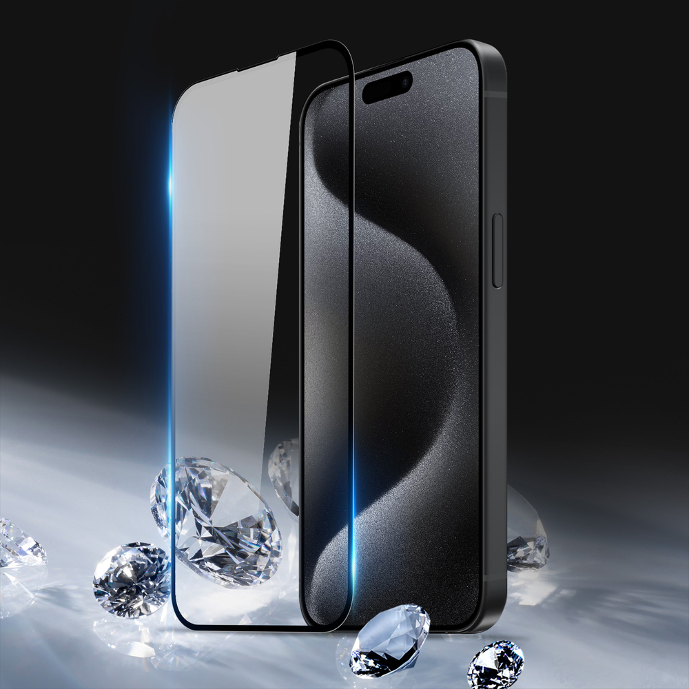 Защитное стекло из закаленного стекла для iPhone 15 Pro, от Dux Ducis серия 10D-N Full Screen Glass