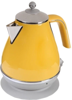 Чайник электрический Delonghi KBOC2001.Y 1.7л. 2000Вт желтый