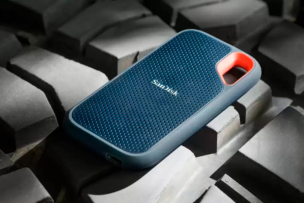 Внешний диск SanDisk Extreme Portable SSD 4TB, USB 3.2 Gen 2, 1000/1050 МБ/с