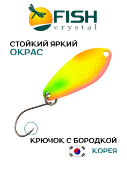 Блесна Fish Crystal FALENA 30 мм 3г на форель цвет 91