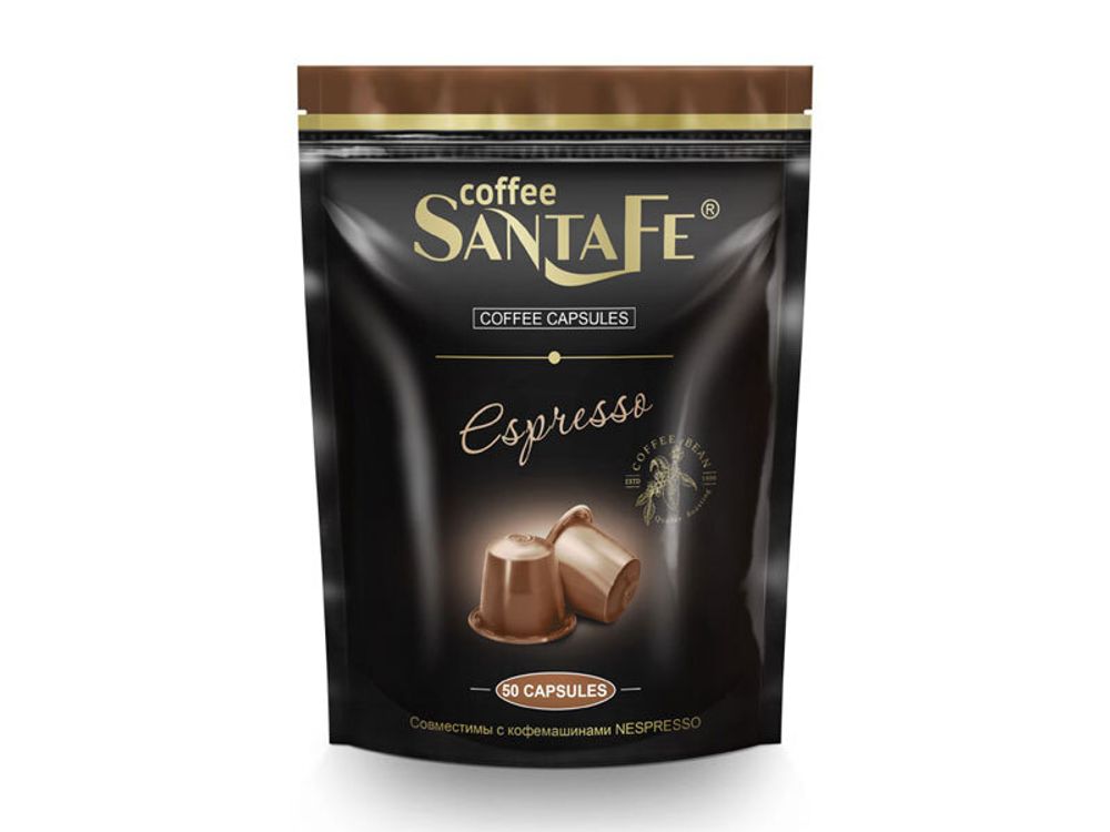 Кофе в капсулах Santa Fe Espresso 50 х 5,3 г