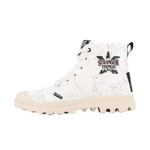 Palladium Pampa Canvas Shoes Unisex Mid top Ivory