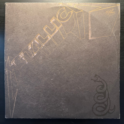 Metallica ‎– Metallica 2LP (Россия 1993г.)