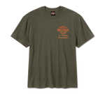 Футболка Men's H-D Engine Twins Short Sleeve Tee - Grape Leaf Harley-Davidson