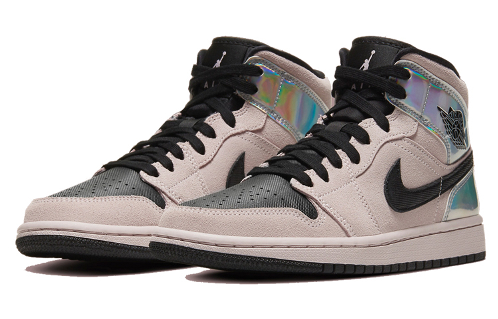 Jordan 1 Mid Dirty Powder Iridescent Women's