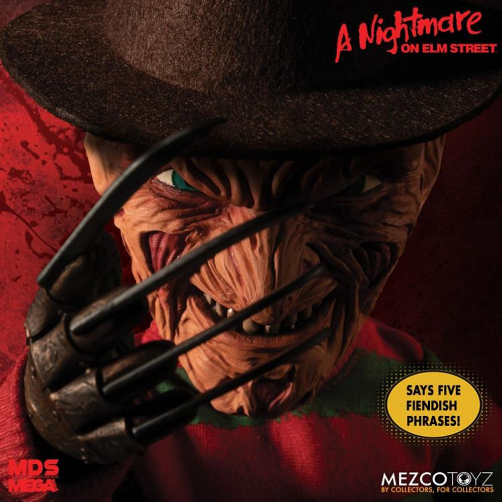 Фигурка MEZCO TOYZ A Nightmare on Elm Street: Freddy Krueger (Talking) Кошмар на улице Вязов: Фредди Крюгер