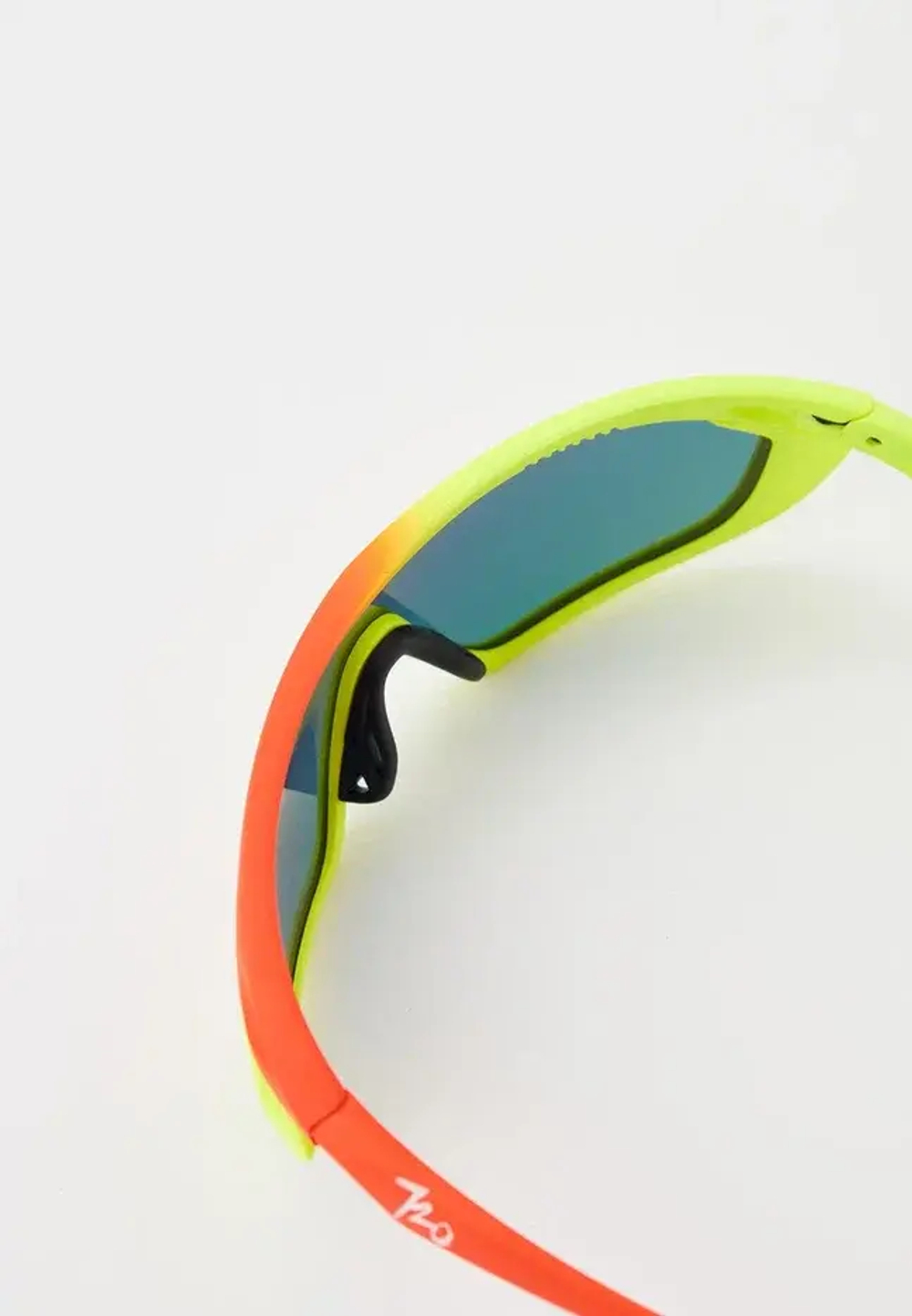 Спортивные очки с диоптриями 720armour Analog Pro / Matte Neon Yellow Green / Matte Neon Red Orange / Matte Neon Lime Green Gasket / Smoke Full Red Ti Lens