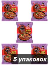 Лапша Nongshim Stir Fry острая Том Ям 130 г x 5 шт