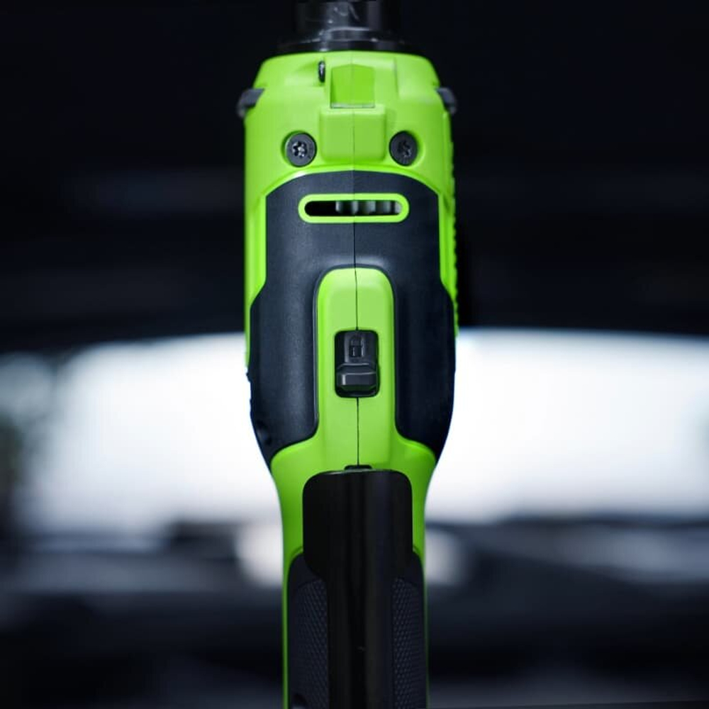Гайковерт-трещотка Greenworks GD24RWX удлиненная, 24V, бесщеточная, 1/2", 80Нм, редуктор 170 мм, без АКБ и ЗУ (3803907)