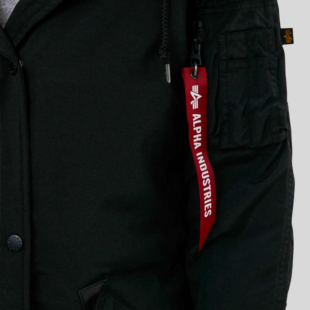 Женская парка Alpha Industries Elyse Gen II Parka W Black (Черный)