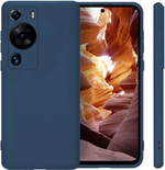 Мягкий Soft Touch чехол из силикона для HUAWEI P60 / P60 PRO с бархатной подкладкой