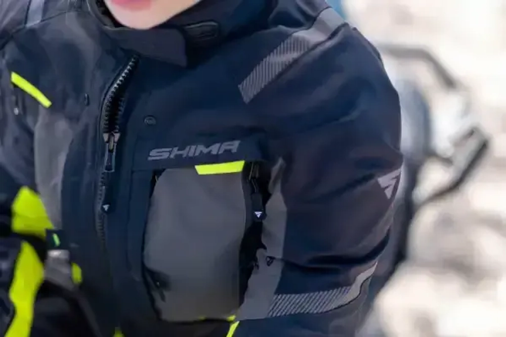 туристическая мотокуртка SHIMA Hero 2.0 Lady Fluo