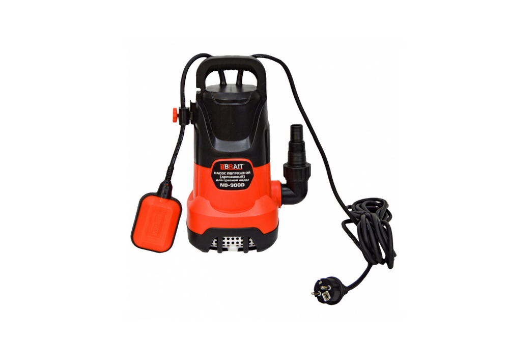 Насос дренажный фекальный погружной Brait ND-900D