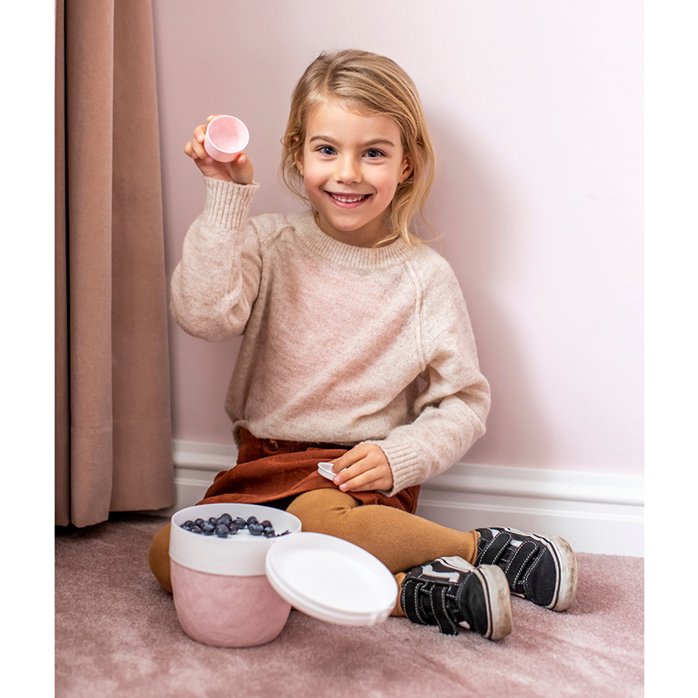Ланч-бокс Koziol Club Bento Organic розовый