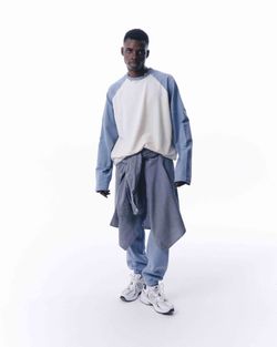 Лонгслив Raglan Duo Country blue