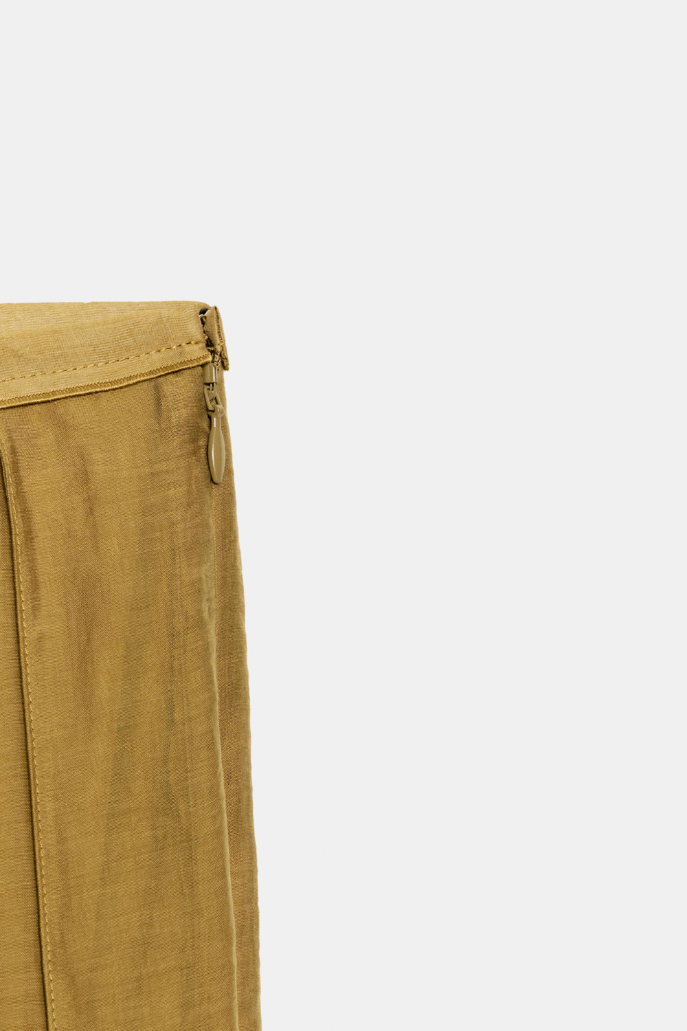 КОМБИНИРОВАННАЯ СТРУЯЩАЯСЯ ЮБКА — ZW COLLECTION — ZARA