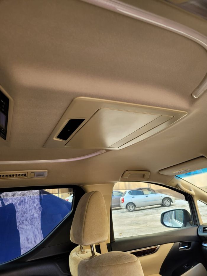 Монитор потолочный моторизированный для Toyota Alphard - ERGO ER15AFL-AUTO 15,6" (1920х1080 FullHD, Android, ) бежевый