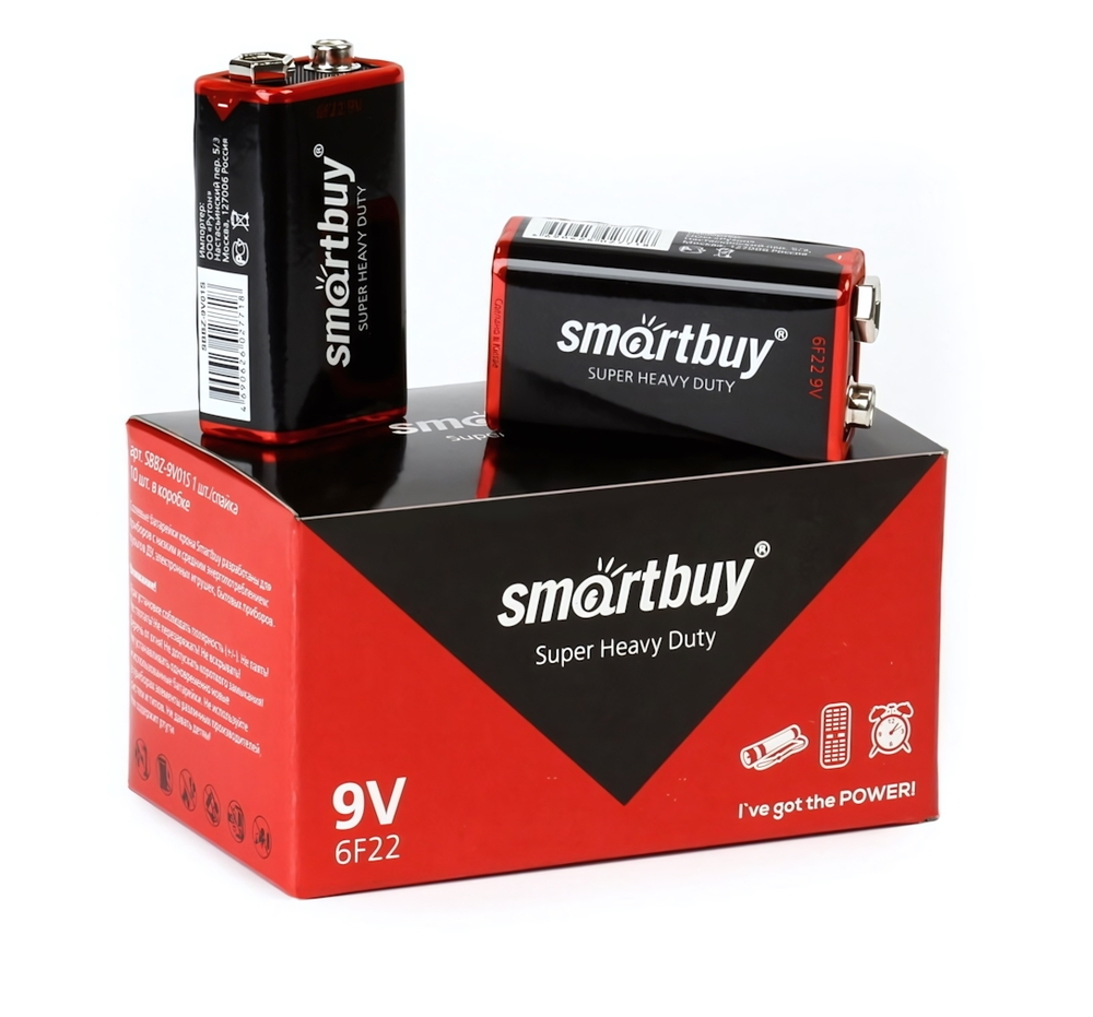 Элемент питания Smartbuy F22 б/блистера box/10 (комплект 10 шт)
