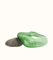 Ваза - DROP трава, M | Repin Glass