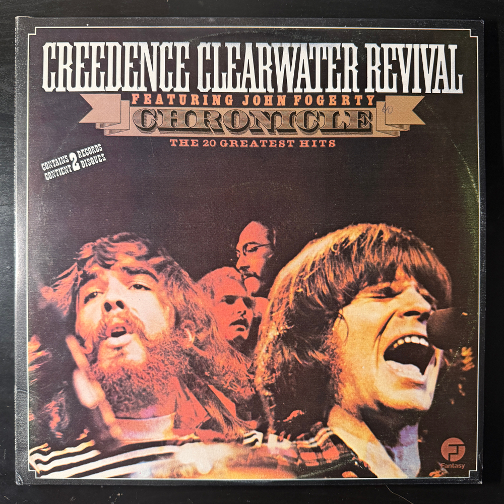 Creedence Clearwater Revival Featuring John Fogerty ‎– Chronicle - The 20 Greatest Hits 2LP (Канада 1976г.)