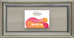 Рамка 25x70 для постера и фотографий