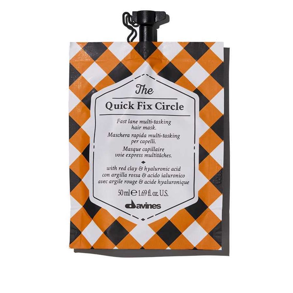Davines The Quick Fix Circle 50ml— многофункциональная маска для волос «Быстрая помощь»