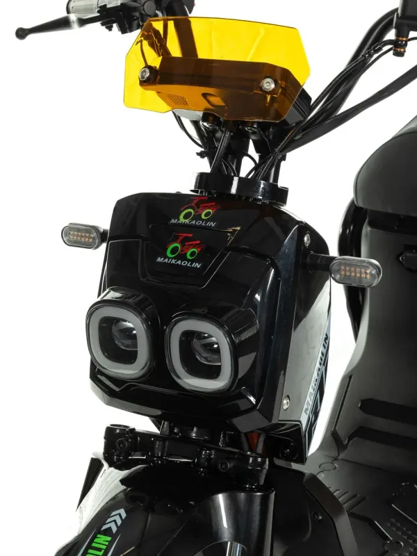 Электроскутер MAIKAOLIN R7 1200W (60V/60Ah) - Чёрный фото №9