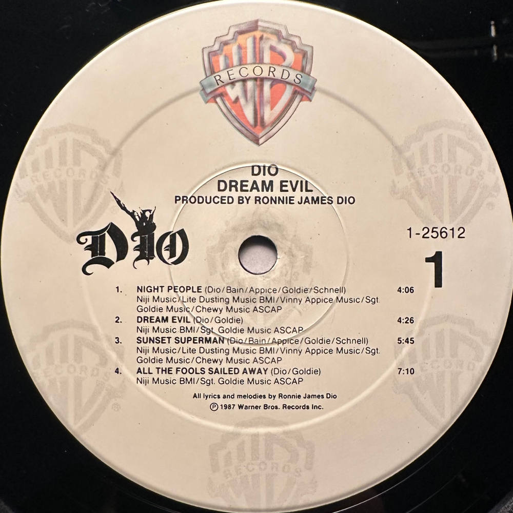 Dio - Dream Evil (США 1987г.)