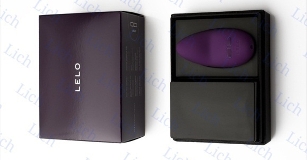 Сливовый шелковистый клиторальный стимулятор Lily (LELO)