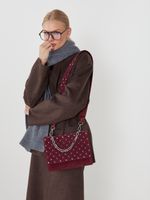 СУМКА «BAD GIRL LARGE» БОРДОВЫЙ