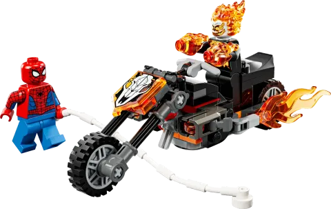 Конструктор LEGO Marvel 76335 Spider-Man vs. Ghost Rider Motorcycle