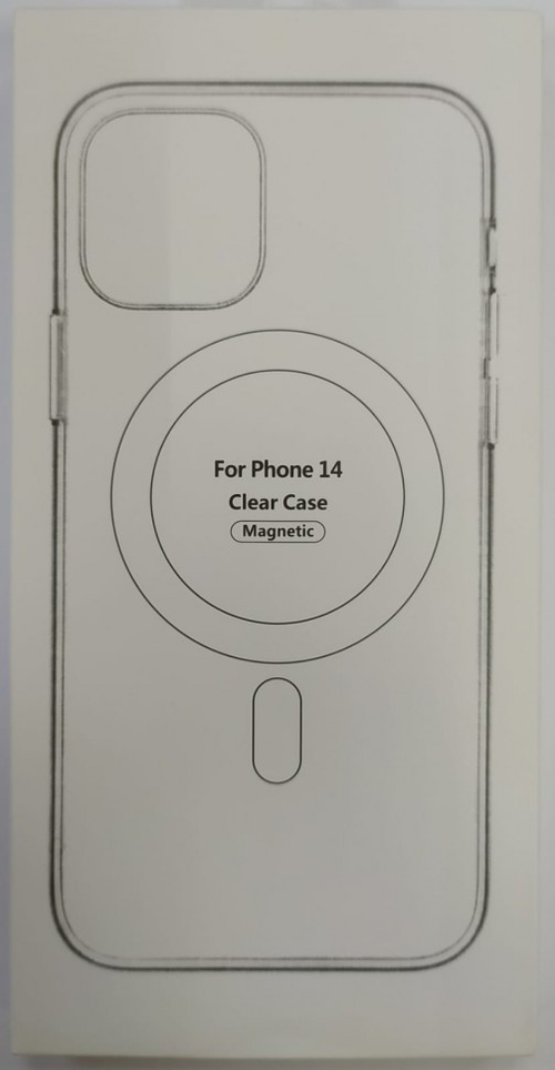 Накладка для i-Phone 14 силикон MagSafe Clear Case